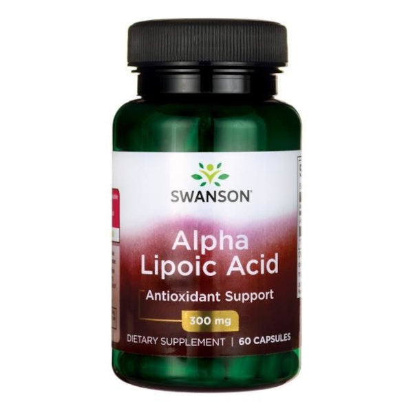 Swanson, Alpha Lipoic Acid 300 mg, kapsułki, 60 szt.