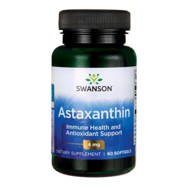 Swanson, Astaxanthin, softgels, 60 szt.