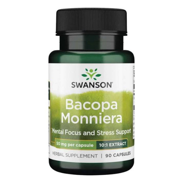 Swanson, Bacopa Monniera, kapsułki, 90 szt.