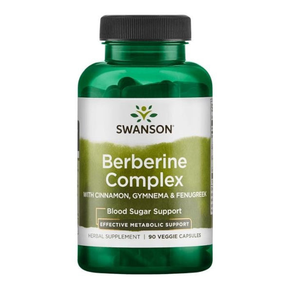 Swanson, Berberine Complex, kapsułki vege, 90 szt.