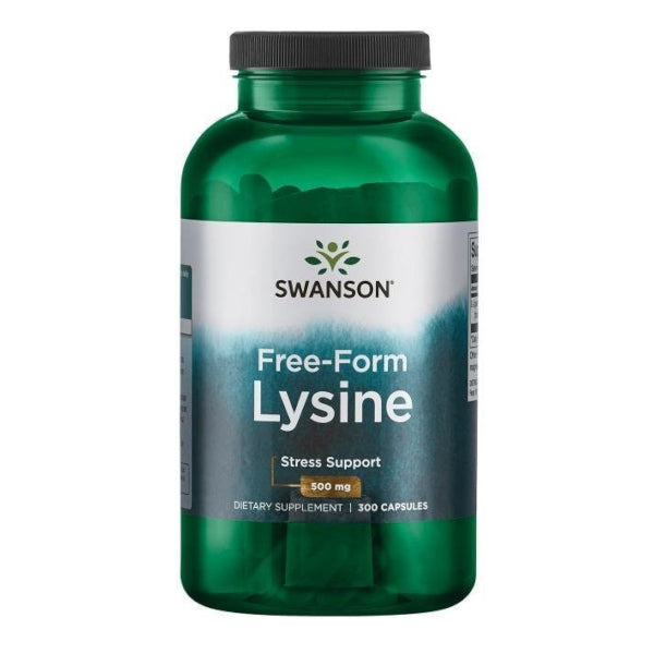 Swanson, Free-Form Lysine, kapsułki, 300 szt.