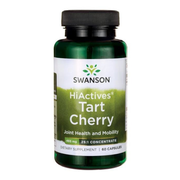 Swanson, HiActives Tart Cherry, kapsułki, 60 szt.