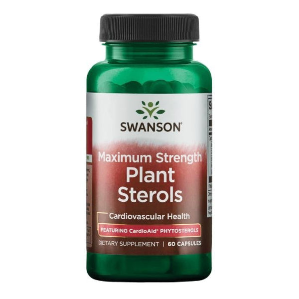 Swanson, Maximum Strenght Plant Sterols, kapsułki, 60 szt.