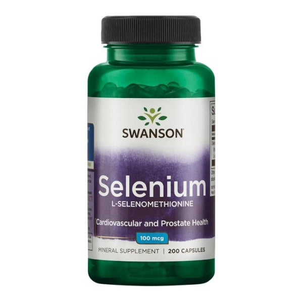 Swanson, Selenium 100 µg, kapsułki, 200 szt.