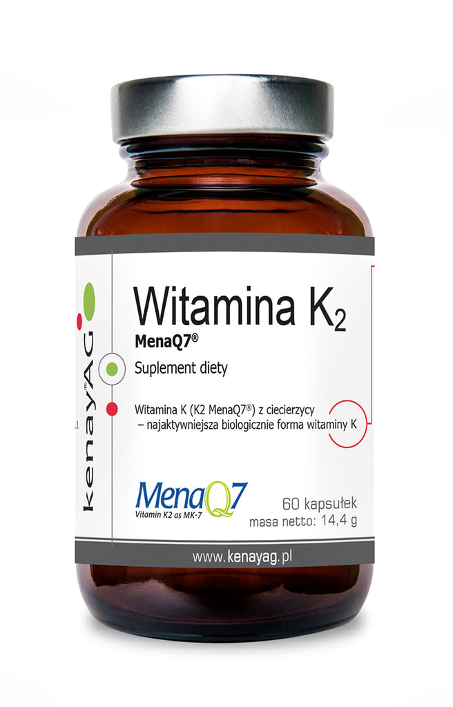 Kenay, Witamina K2 MenaQ7® 100 µg, kapsułki wege, 60 szt.