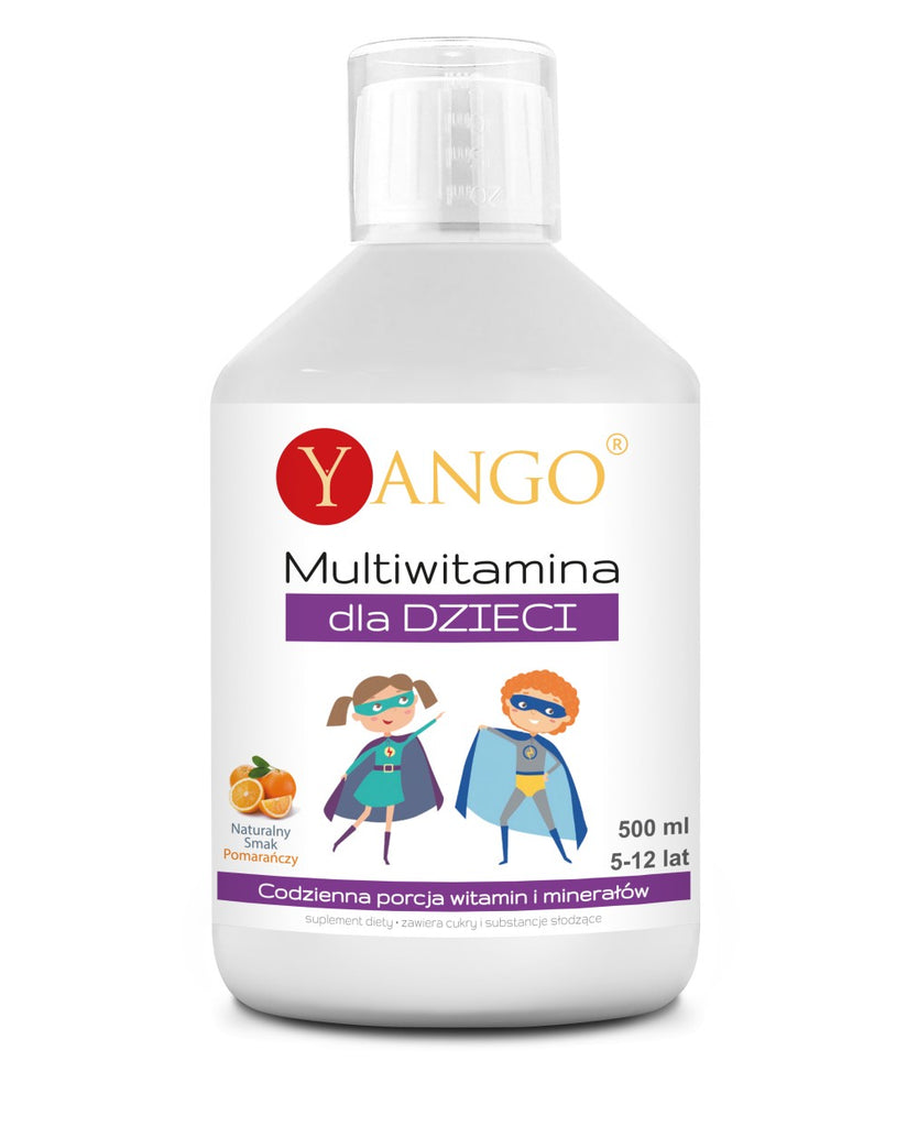 YANGO, Multiwitamina dla dzieci, płyn, 500 ml