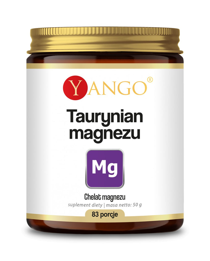 YANGO, Taurynian magnezu, proszek, 50 g 5905279845442