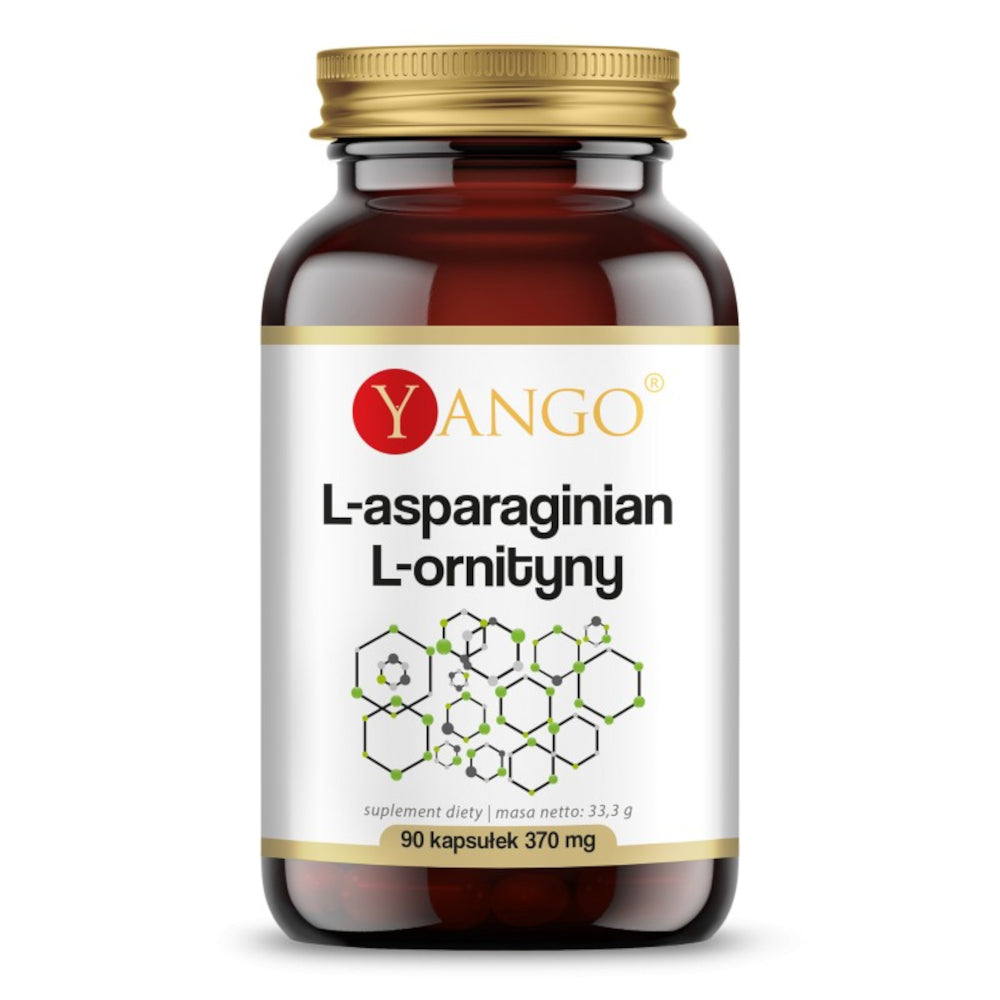 L-asparaginian L-ornityny, kapsułki wege, 90 szt.