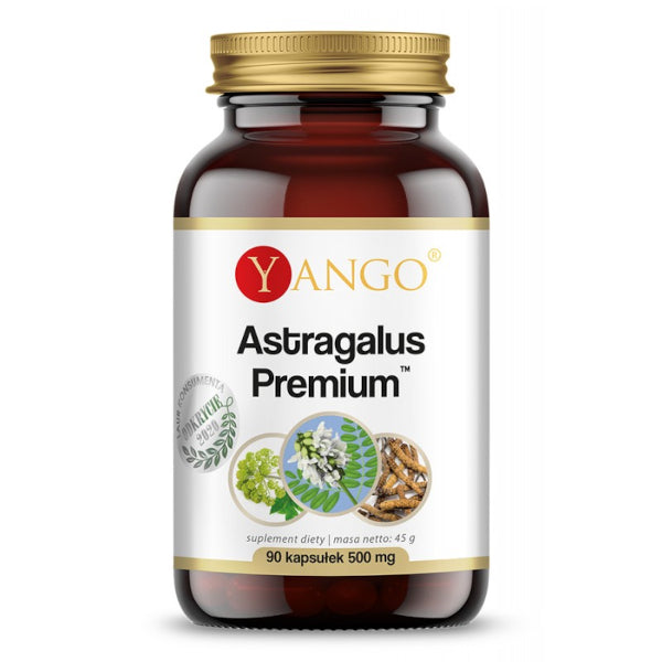 YANGO, Astragalus Premium™, kapsułki vege, 90 szt.
