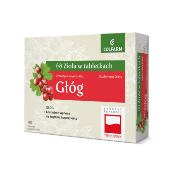 Colfarm, Głóg, tabletki, 90 szt.