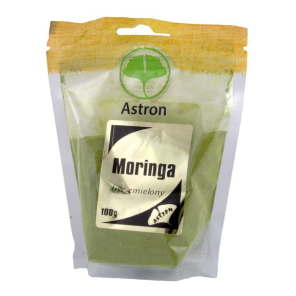 Astron, Moringa liść mielony, proszek, 100 g