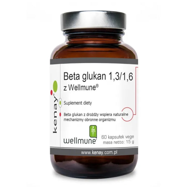 KenayAG, Beta glukan 1,3/1,6 Wellmune®, kapsułki vege, 60 szt.
