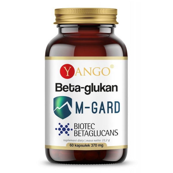 YANGO, Beta-glukan M-GARD, kapsułki vege, 60 szt.