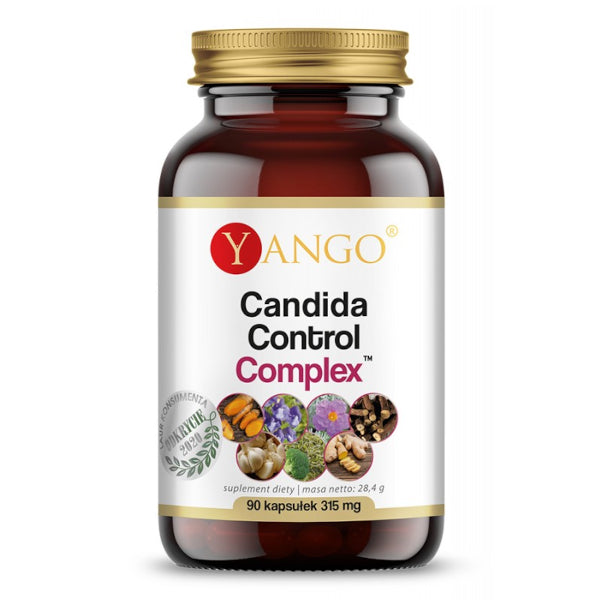 YANGO, Candida Control Complex™, kapsułki vege, 90 szt.