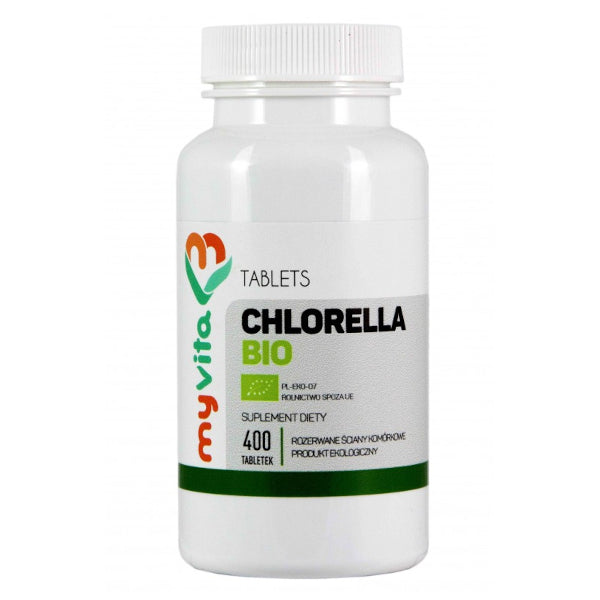 MyVita, Chlorella Bio, tabletki, 400 szt.