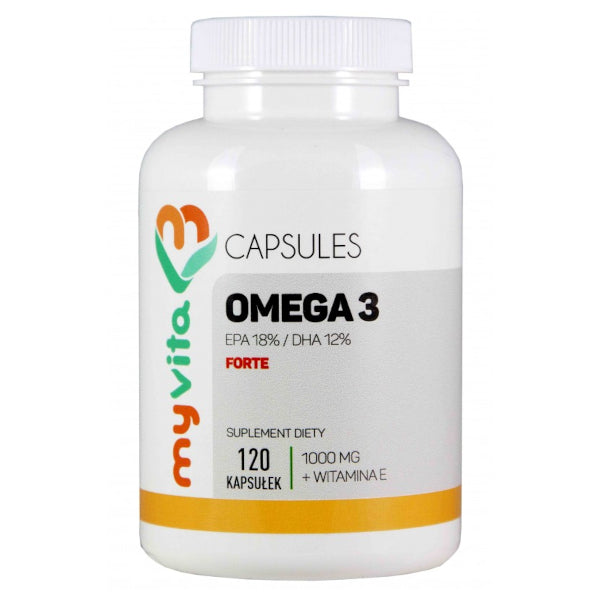 MyVita, Omega 3 Forte, kapsułki, 120 szt.
